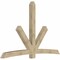 Ekena Millwork Alberta Rough Sawn Timber Gable Bracket, Douglas Fir, 108"W x 72"H x 6"D x 6"F, 16/12 Pitch GBW108X72X0606ALB00RDF - alternate 3